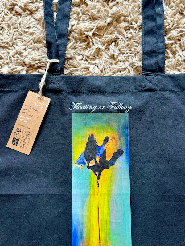 Falling or Flying Tote Bag