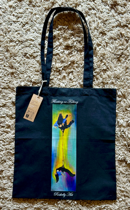 Falling or Flying Tote Bag